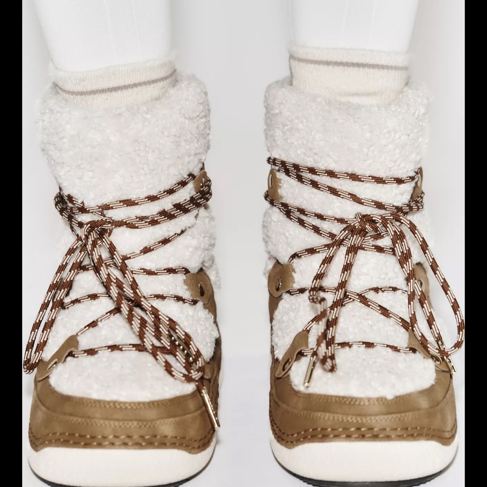 Zara snow boots NWT
